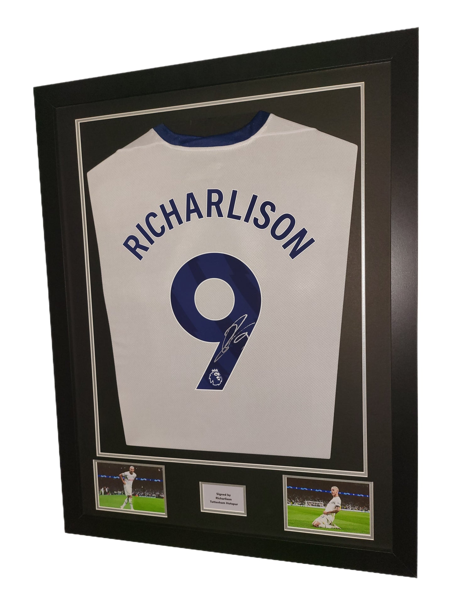 Richarlison Signed Tottenham Hotspur 2023/24 Home Framed Shirt with COA