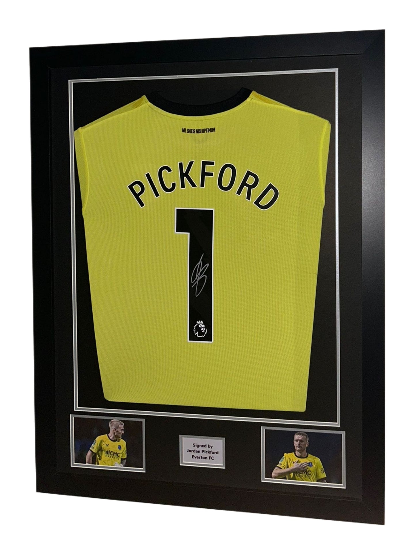 Jordan Pickford Hand Signed Everton Away 2026/27 Framed Shirt with COA