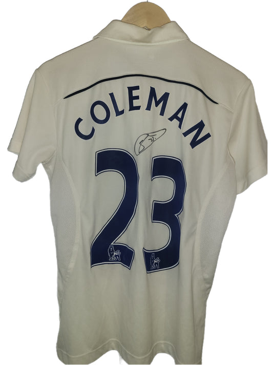 Seamus Coleman Signed Everton 2010/11 Home Framed Shirts with COA