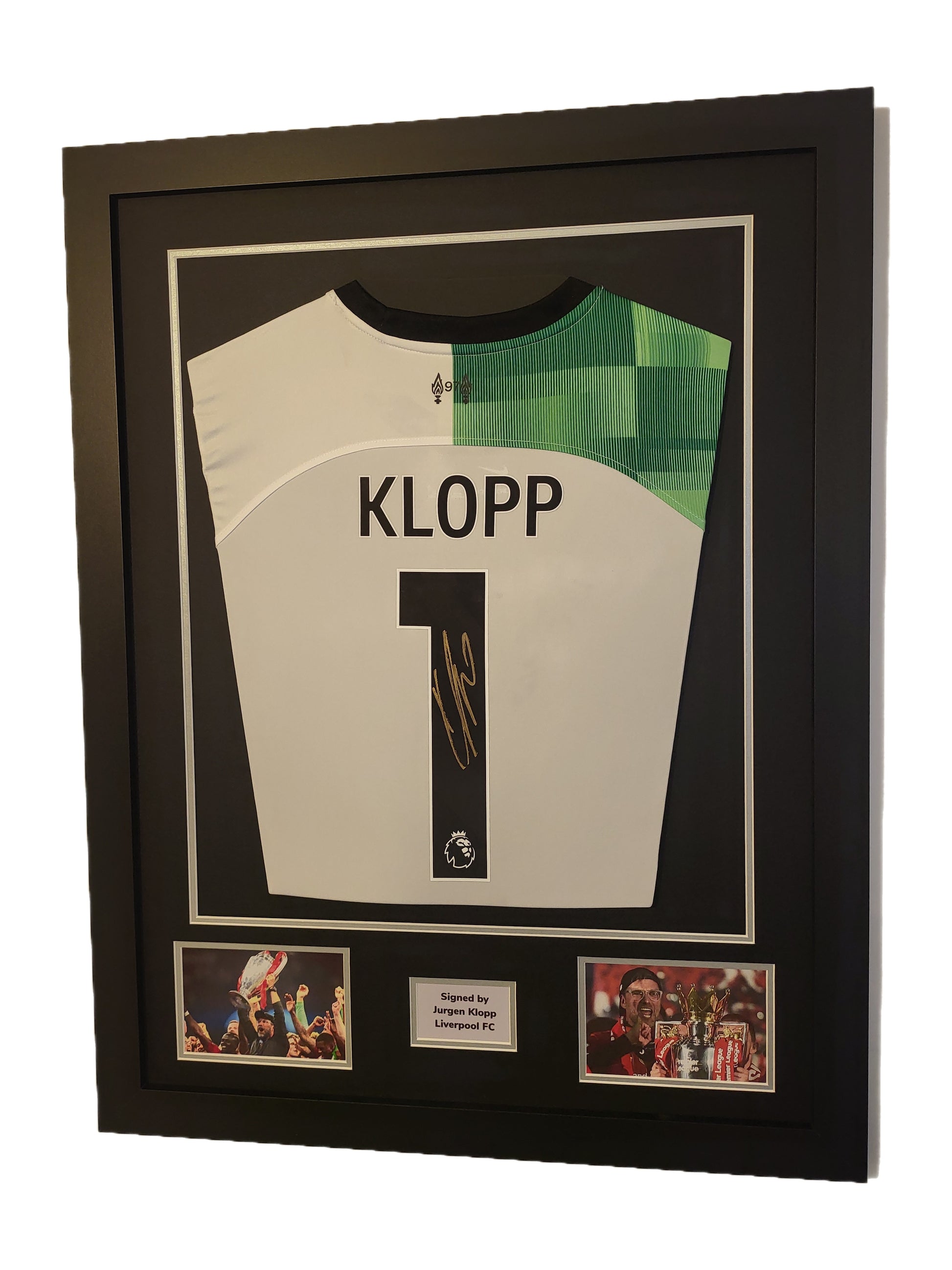 Jurgen Klopp Front Signed Liverpool Away 2023/24 Premier League