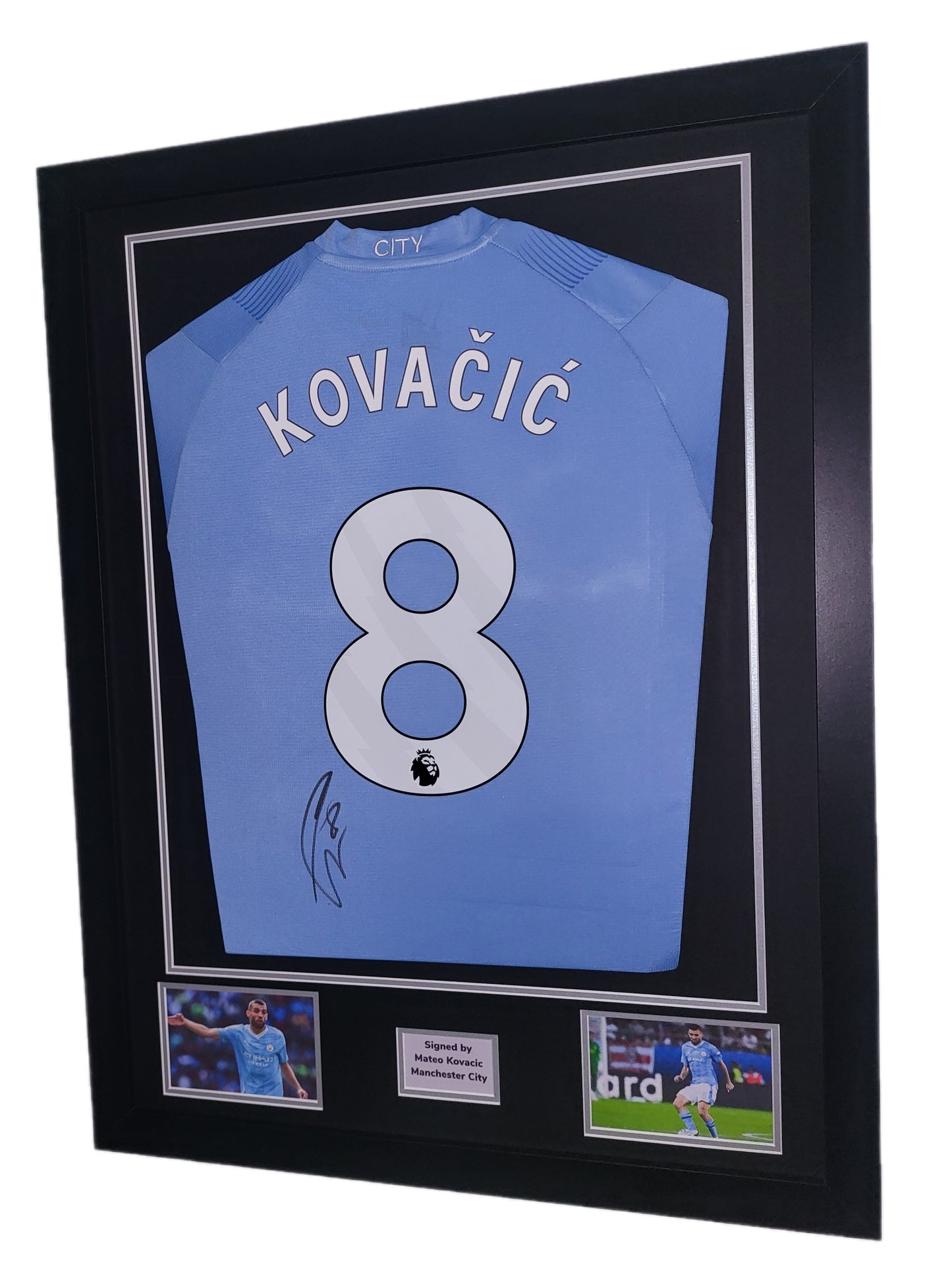 Mateo Kovačić Manchester City 2023/24 signed Framed Shirt with COA