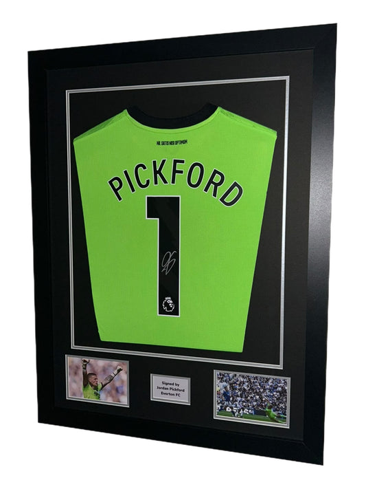 Jordan Pickford Hand Signed Everton Home 2026/27 Framed Shirt with COA