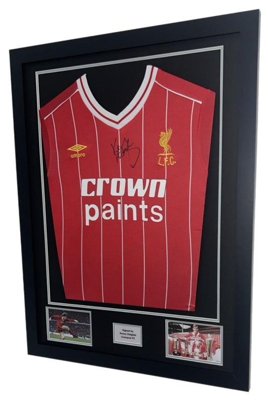 Kenny Dalglish Front Signed Liverpool Framed Shirt with COA